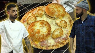 Chefe Jamon Isto Não É uma Receita 5 Pizzaburger c Alexandre Santos [upl. by Twyla486]