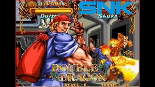 Double Dragon Neo Geo Level8 Dulton No Lose Playthrough [upl. by Eesak]