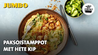 Wat eten we Paksoistamppot met hete kip [upl. by Hoye491]