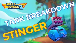 Hills of Steel 2 Tank Breakdown  Stinger [upl. by Eceirehs607]