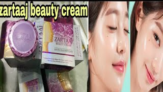 zartaaj beauty cream dark spots dark circles acne wrinkles side effects review [upl. by Alvord]