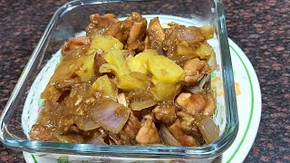 Pineapple chicken recipe pineapple 🍍🍗 [upl. by Darsey]