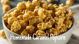 Cara Membuat Popcorn Caramel  How To Make Caramel Popcorn [upl. by Aneehsar]