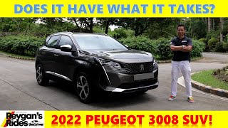 Peugeot 3008 Night  4K POV Test Drive 423 Joe Black [upl. by Ayotan717]