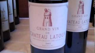 Lafite Latour Margaux Mouton Rothschild HautBrion [upl. by Malena]