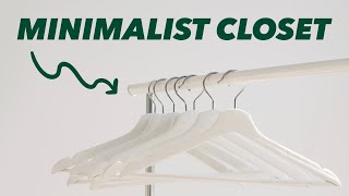 My New Minimalist Wardrobe 2020  Learning Minimalism  How to Create a Minimal Wardrobe That Works [upl. by Legyn]