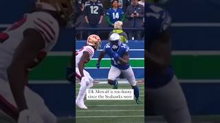 DK Metcalf called his coach to yell at him shorts nfl seahawks 49ers [upl. by Beekman]