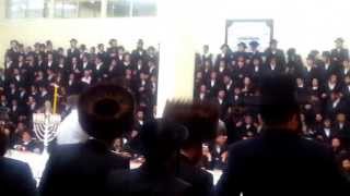 Hanukkah with Tosh Rebbe in Montreal 8th Night 2013 [upl. by Suoirrad718]