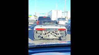 TWIN TURBO AUDI R8 V10 VS STINGRAY VS KIA [upl. by Denten893]