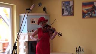 Agnes Violin  Santana Flor de luna Violin Cover  skrzypaczka [upl. by Nomrac873]