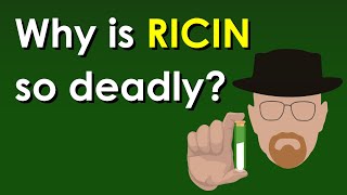 Why is Ricin so deadly [upl. by Aroved]