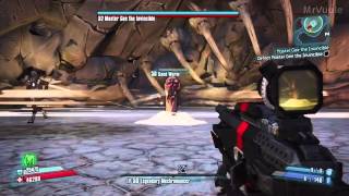 Borderlands 2  How to solo Master Gee the Invincible Rock Exploit [upl. by Mlawsky]