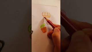 Utilizando Lápices de Colores Random Drawing using Colored Pencils dibujo drawing painting [upl. by Crain105]