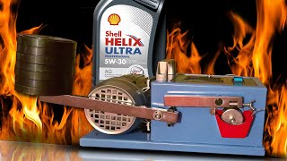 Shell Helix Ultra Professional AG 5W30 Engine Oil Test 100°C Piotr Tester [upl. by Atirma]