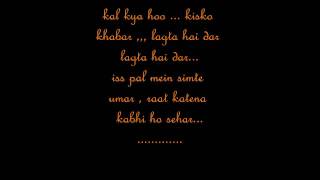 pal har pal full song with lyrics lage raho munna bhai [upl. by Howard]