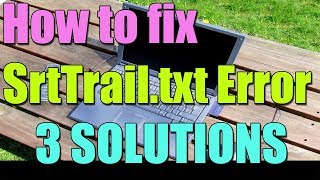 How to fix SrtTrailtxt Error windows 1087 I 3 SOLUTIONS 2023 [upl. by Jordan]