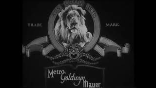 REUPLOAD Metro Goldwyn Mayer 1924 Yet another rare variant [upl. by Nylkcaj194]