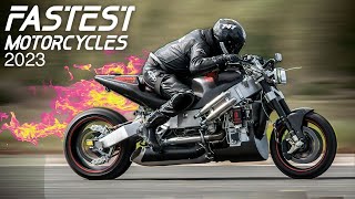 TOP 10 FASTEST MOTORCYCLES In The World 2023 [upl. by Drais976]