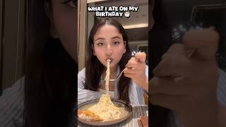 What I Ate On My Birthday minivlog ytshorts shorts [upl. by Perdita]