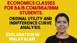 Indifference Curve ampProperties of Indifference Malayalam ExplanationFor BABcomBBABBM students [upl. by Coit409]