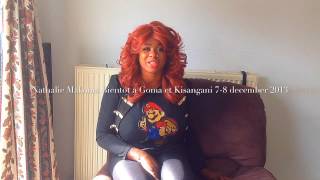 Nathalie Makoma Bientot A Goma Kisangani 78 December 2013 [upl. by Gershom74]