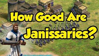 How Good Are Janissaries AoE2 [upl. by Allerym]