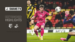 Watford v Swansea City  Extended Highlights [upl. by Myer]