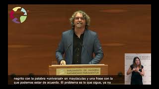 Daniel L Córdoba en el DEBATE de la COMUNIDAD  navarra política [upl. by Thetis]