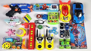 Latest Toys Collection🤑Batman Car Rc Train Walkie Talkie Lattu LED spinner Airplane Beyblade [upl. by Roderick]