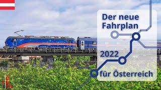 Nachtzüge nach Paris RJs nach Frankfurt und mehr das ist der Fahrplan 2022 für Österreich [upl. by Ire]