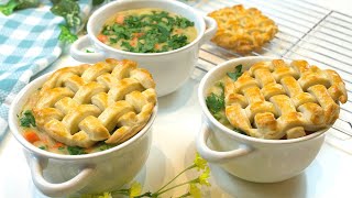 Chicken Pot Pie Recipe  Homemade Chicken Pot Pie [upl. by Middle921]