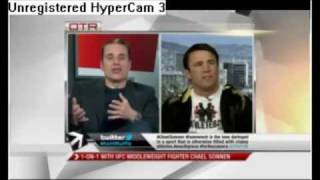 Chael Sonnen vs Michael Landsberg MUST SEE NEW INTERVIEW [upl. by Trueman]