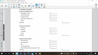 Lesson 31 Building a Budget Video Lesson Part 1 [upl. by Tristam]