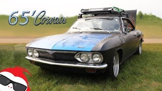 1965 Chevrolet Corvair  NA to Turbo Conversion  Amazing Sound Startup Review [upl. by Palmer713]