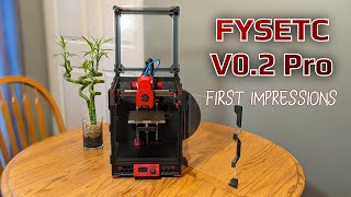 Fysetc V02 Pro R1  Our Impressions [upl. by Fax660]