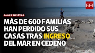 Más de 50 viviendas se ha tragado el mar en Cedeño [upl. by Tuttle999]