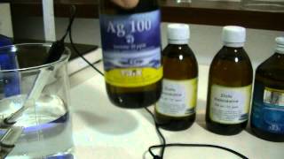 Test ppm Colloidal silver Srebro koloidalne Koloidné striebro [upl. by Arracot]