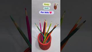 Toothpick Craft idea  kids Activities Video youtubeshorts youtuber shortsfeed Craft [upl. by Einnek]