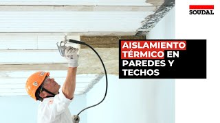 Aislamiento térmico en paredes interiores y techos  Soudal España [upl. by Natloz295]