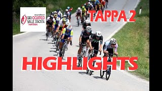 Giro Valle dAosta  Tappa 2 [upl. by Eecrad]