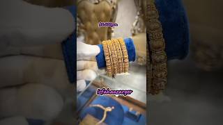 bangles design gold latest designsgoldstyle goldjewellery 22k jewelleryjewellery bangles viral [upl. by Nylleoj]