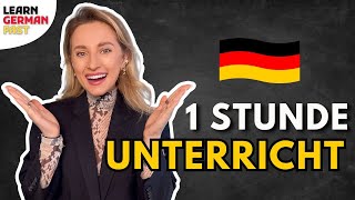 Grammatik amp Wortschatz 🇩🇪 Learn German Fast  1 Stunde [upl. by Nyrol]