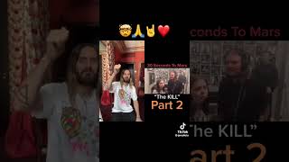 JARED LETO reacts to the Night Divides cover of THE KILL Vocals by Veda J and Bobby Amaru [upl. by Attenyw]