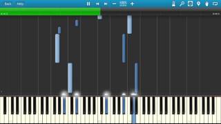 Byousoku 5 centimeter  Piano eyecatch Piano Tutorial [upl. by Ainotna]