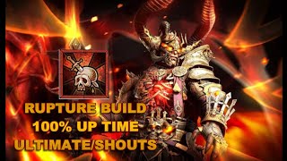 Rupture Dust Devils Build 100 Up Time UltimateShouts Diablo 4 Season 6 [upl. by Laryssa]