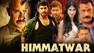 Himmatwar Hindi Movie Dubbed Fact  Vishal  Shruti Hassan  Hindi Action Movies Poojai  Review [upl. by Ettelra]