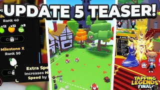 Tapping Legends Final  Update 5 Teaser 🏰🪦 [upl. by Jaffe]