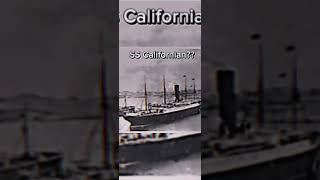 SS Californian ships californian titanic shorts [upl. by Liagiba987]