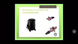 Rotolock Valves in Refrigeration amp Air Conditioning Compressor How it’s Works [upl. by Eyks]