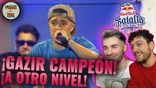 ¡GAZIR BICAMPEÓN DE RED BULL vs UN ALEK QUE ESTUVO A LA ALTURA [upl. by Liggett]